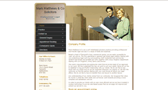 Desktop Screenshot of markmatthewssolicitors.co.uk